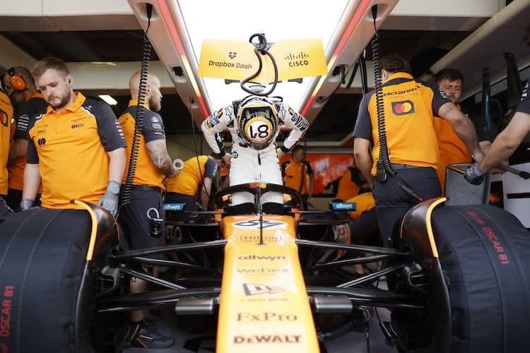 Oscar Piastri in Monte Carlo