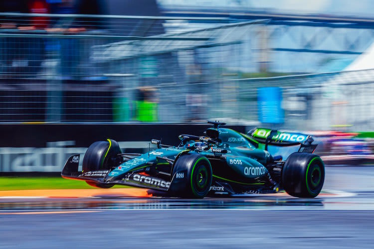 Lance Stroll in Montreal