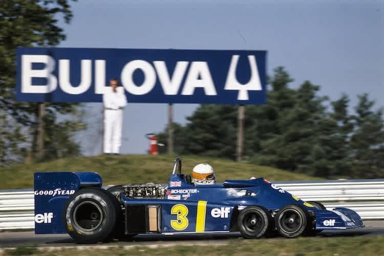 Jody Scheckter 1976 beim Kanada-GP in Mosport