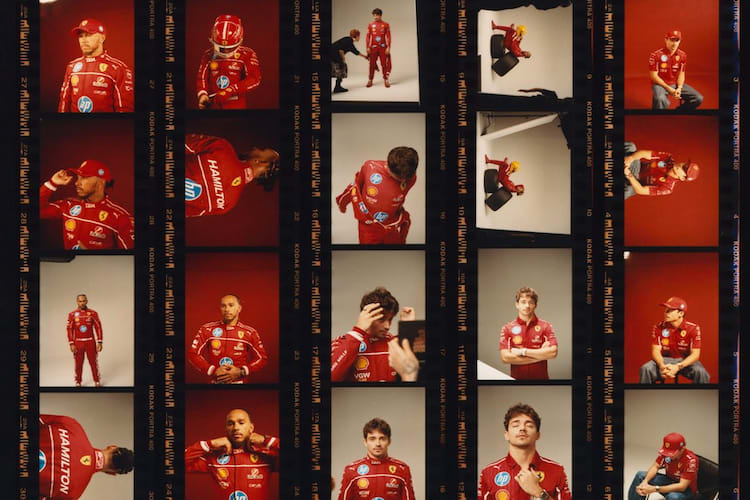 Jede Bewegung der Ferrari-Fahrer wird studiert, besonders jene von Lewis Hamilton