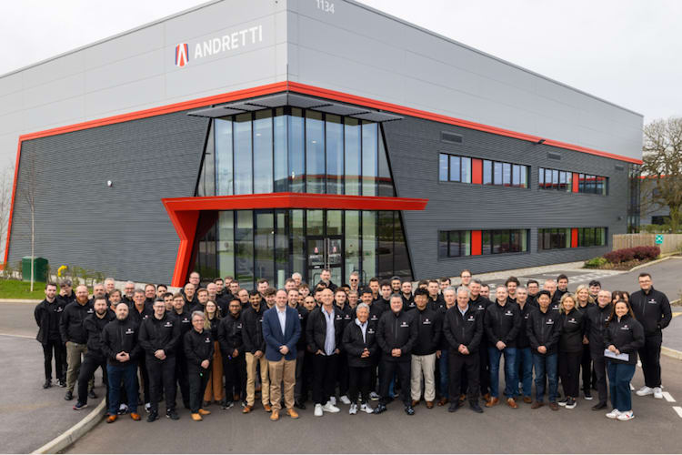 Das neue Rennwagenwerk von Andretti Global