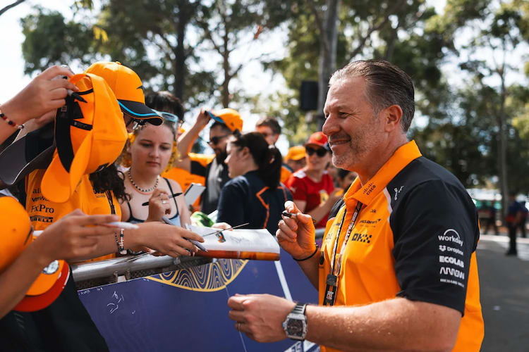 McLaren-CEO Zak Brown