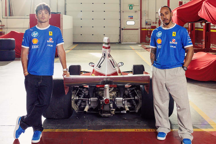 So treten Charles Leclerc und Lewis Hamilton in Monza 2025 auf