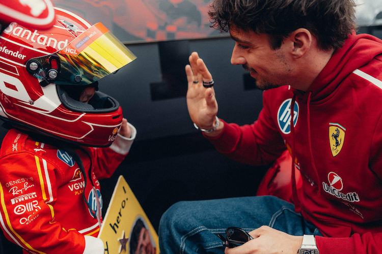 Charles Leclerc (rechts)