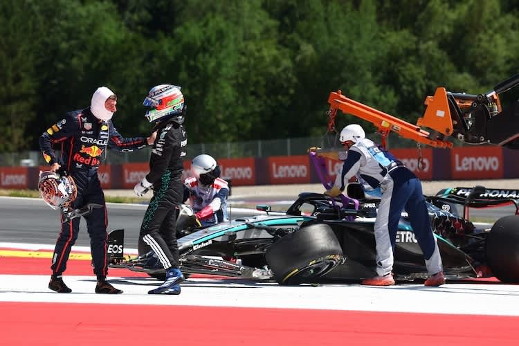 Max Verstappen und Kimi Antonelli