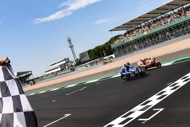 2019: Alex Rins schnappte Marc Marquez um 0,013 sec den Sieg weg