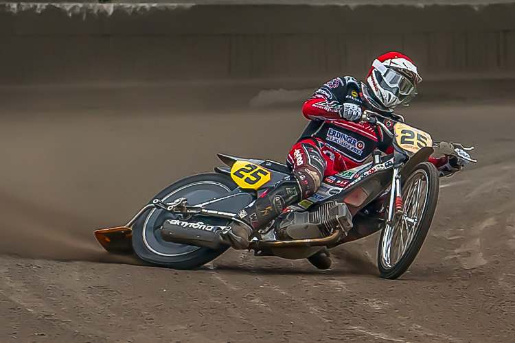 Ein Bild aus guten Zeiten: Michael Härtel bei der DM in Vechta