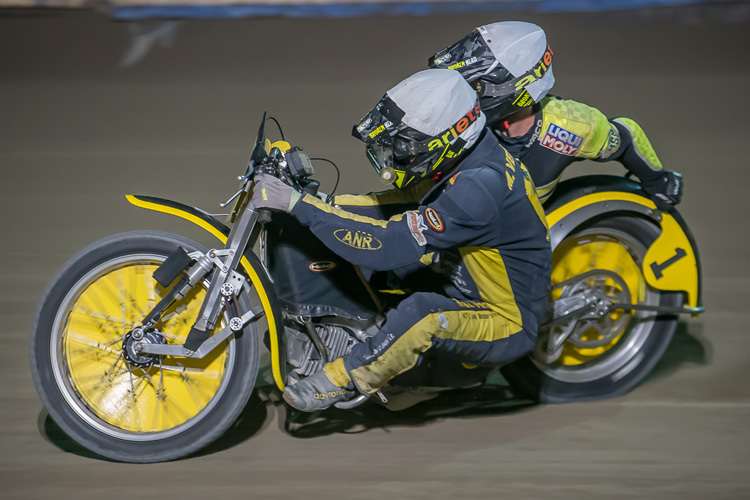 Markus Venus und Beifahrer Markus Eibl (hier in Vechta)