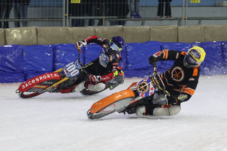 Hier führte Sebastian Reitsma noch vor Jasper Iwema