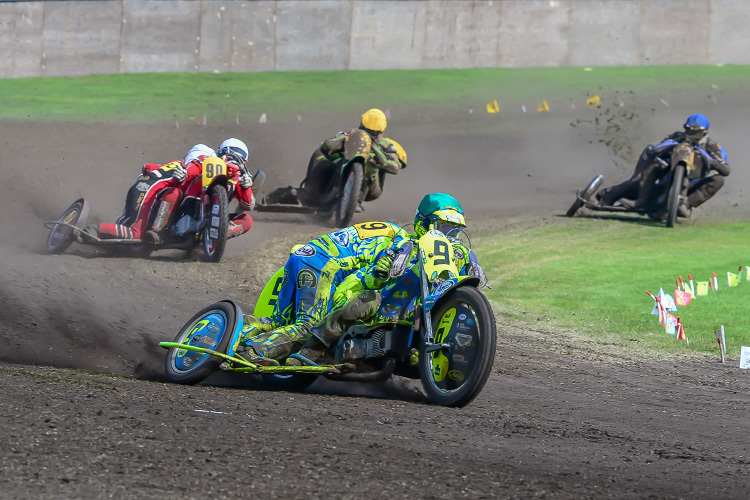 Godden/Smith vor Meier/Siebert, San Millan/Zapf und Brandhofer/Mollema