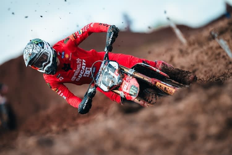 Ducati-Werksfahrer Jeremy Seewer