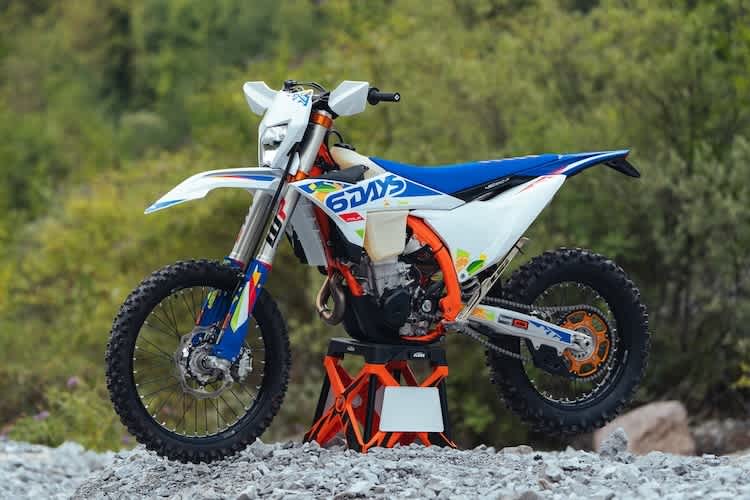 Die neue EXC 6DAYS Modellreihe 2026 von KTM