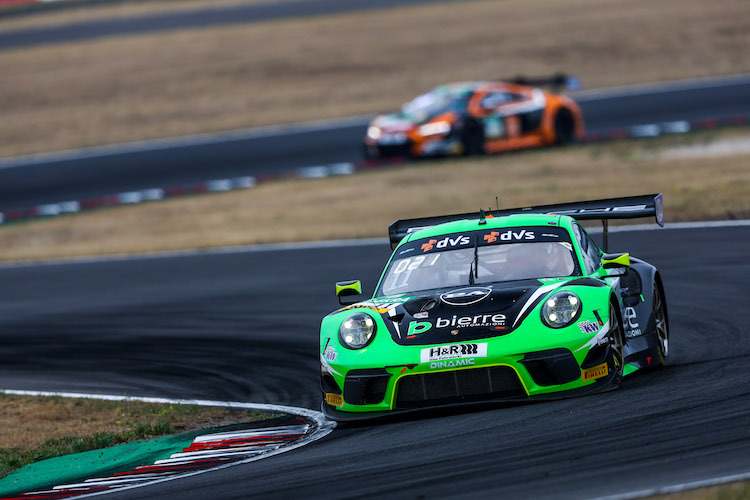  Bei einem Gaststart auf dem Lausitzring, startete Adrien de Leener 2022 letztmalig im ADAC GT Masters