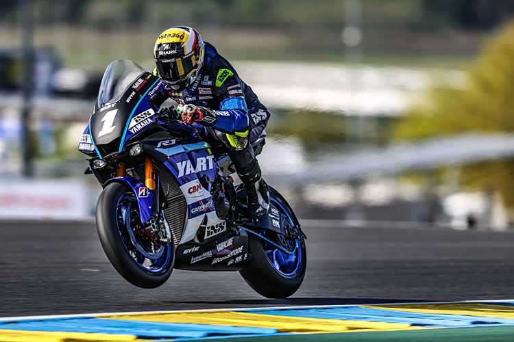 Niccolò Canepa (YART Yamaha) markierte in Q1 einen neuen Streckenrekord für die EWC