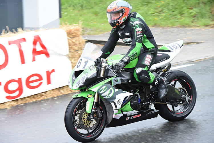 Auf seiner Supersport-Maschine markierte Maurizio Bottalico die Trainingsbestzeit