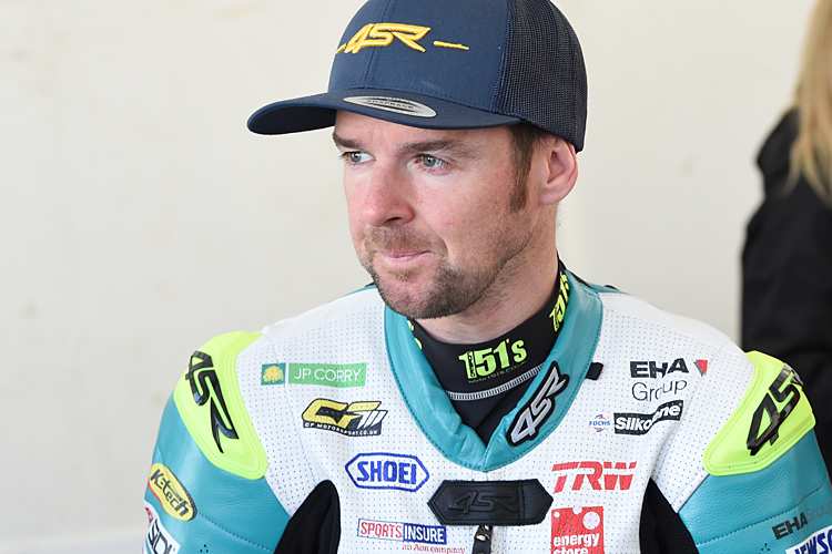 Noch hat Alastair Seeley kein Motorrad für das North West 200