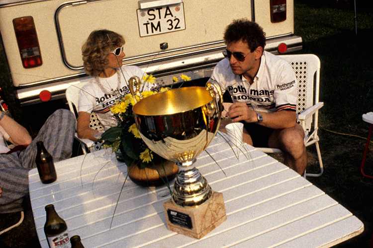 Anton Mang: eifriger Pokalesammler