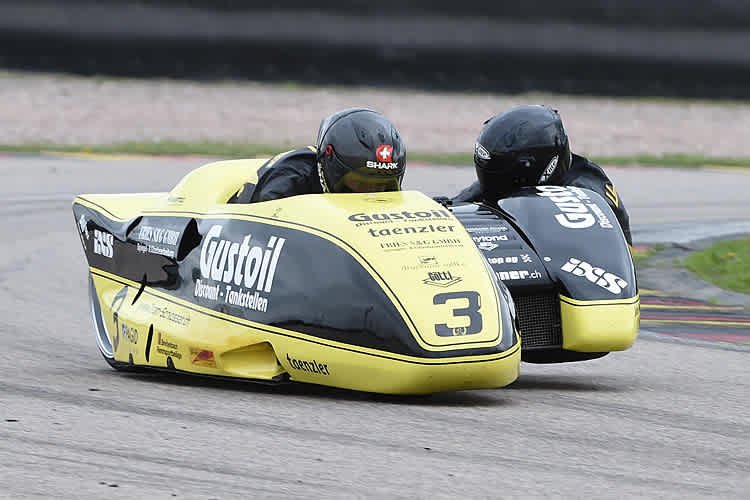 Der Eidgenosse Markus Schlosser und sein deutscher Beifahrer Luca Schmidt