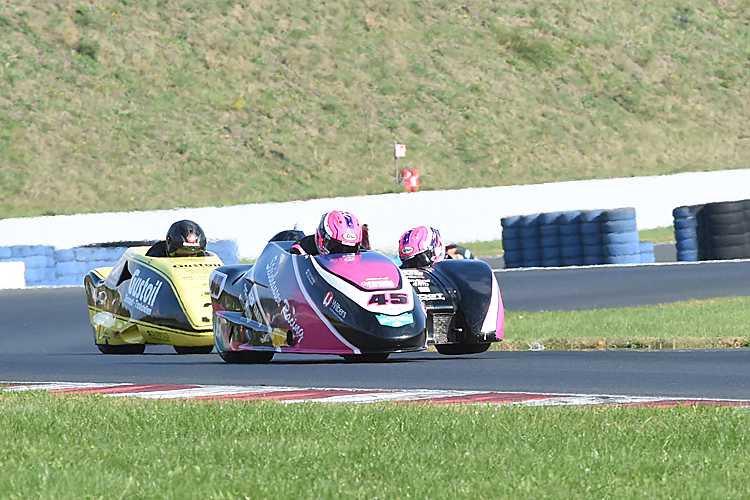 Knapp ging es auch beim WM-Finale zwischen Payne/Rousseau (45) und Schlosser/Schmidt her