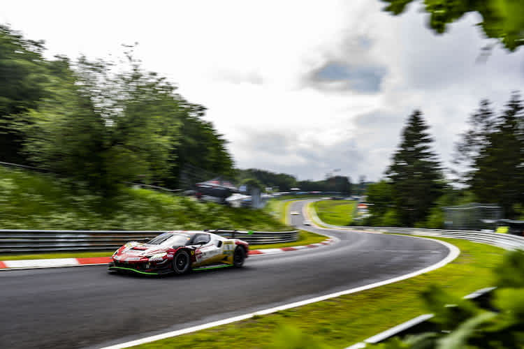 Frikadelli Racing startet an diesem Wochenende auf dem GP-Kurs des Nürburgrings