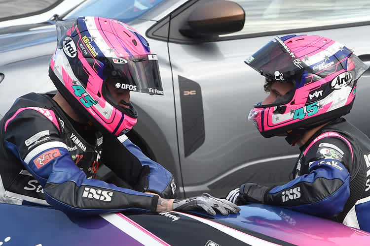 Nicht immer läuft es nach dem Geschmack von Payne/Rousseau (Steinhausen Racing)