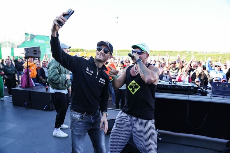 Marco Wittmann und DJ Tomekk