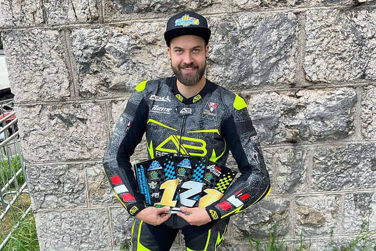 Thomas Altendorfer hatte in Spolto einiges zu tragen