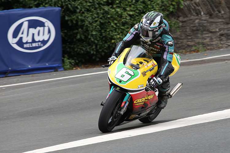 Michael Dunlop auf seiner Honda RS250