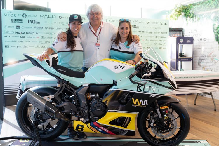 Maria Herrera mit Giovanni und Martina Cuzari