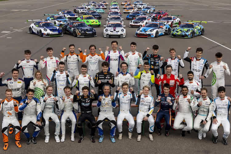 Großes Teilnehmerfeld im Porsche Sixt Carrera Cup Deutschland