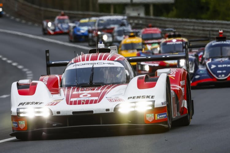 Der Porsche 963 von Kévin Estre, Matt Campbell und Laurens Vanthoor