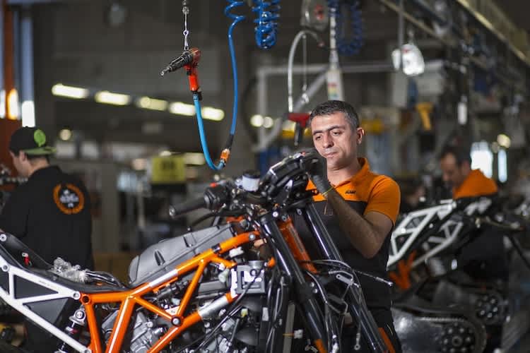 Der Produktionsstopp in Mattighofen wird 90 Tag lang dauern