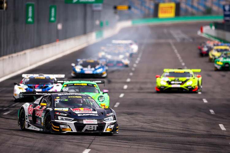 Sandro Holzem überschritt die vorgeschriebene Geschwindigkeit während einer Full Course Yellow massiv