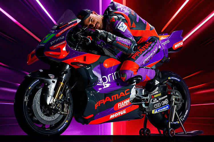 Nummer 21 am Start. Franco Morbidelli kann den Saisonauftakt auf einer Ducati bestreiten