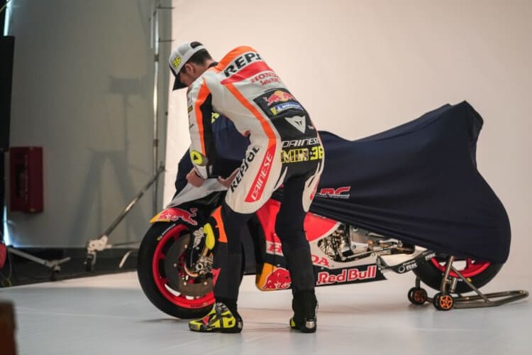 Wie wird die neue RC213V von Joan Mir und Luca Marini aussehen? Enthüllt wird am 13. Februar