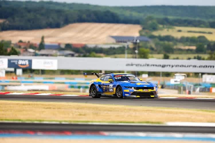 Das Rennwochenende des Ford Mustang GT3 ist beendet