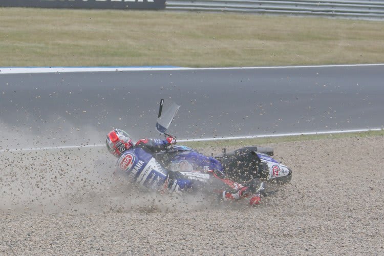 Jonathan Rea stürzte in der Superpole