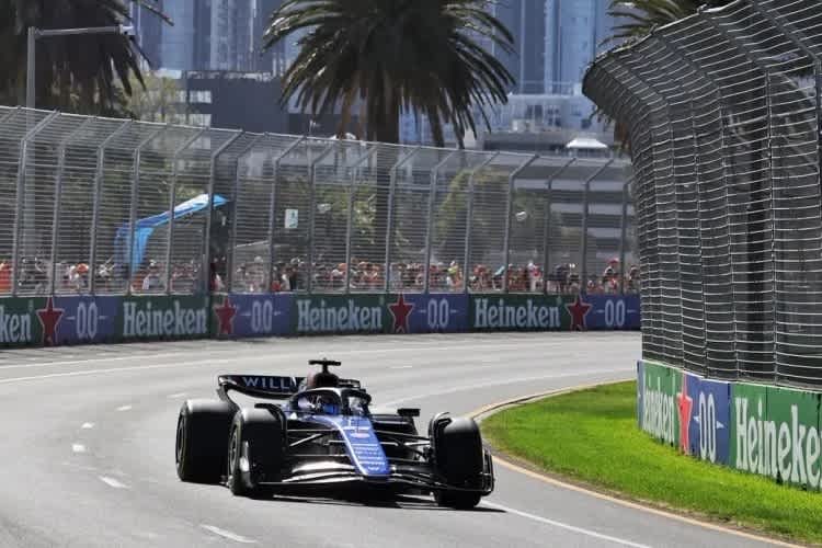 Williams startete in Melbourne nur mit Alex Albon