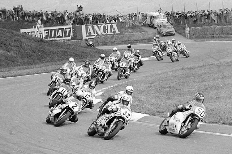 Zweimal war in den 1970ern auch die FIM 750-WM zu Gast