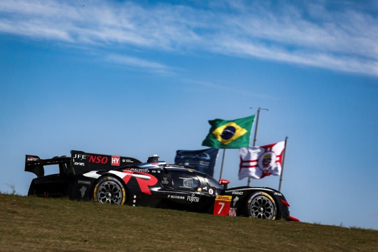 Der Toyota GR010 Hybrid in Interlagos