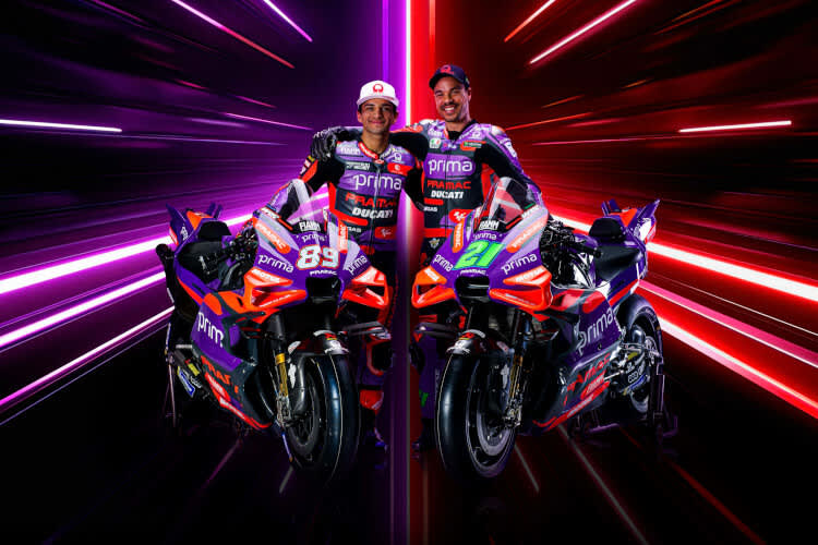 So präsentieren sich Martin und Morbidelli sowie ihre GP24 für die Saison 2024