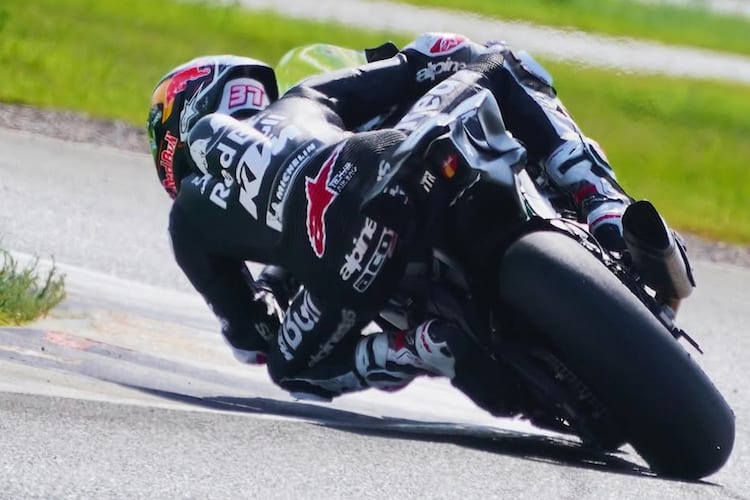 Pedro Acosta mit der Yamaha R6 auf dem Aspar Circuit