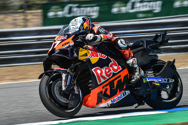 Pedro Acosta liegt zum Mittag auf Platz 2