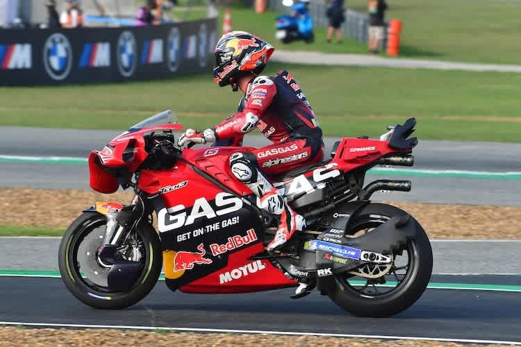 Pedro Acosta im Sprint von Buriram
