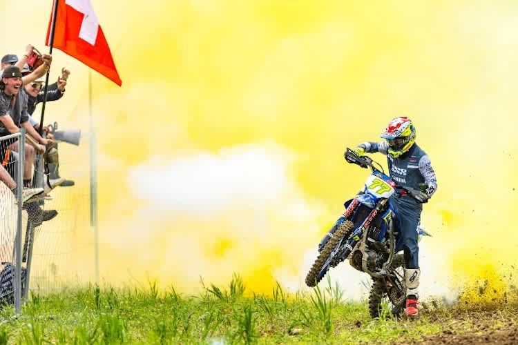 Dominique Aegerter bei der MXGP in Frauenfeld