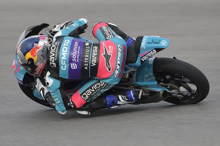 Unantastbar auch im zweiten Zeittraining: CFMOTO-Pilot David Alonso