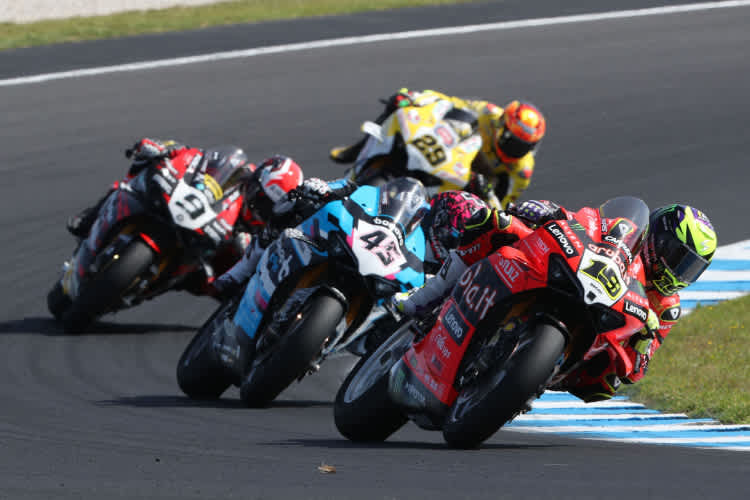 Alvaro Bautista beim Treffen mit SPEEDWEEK.com