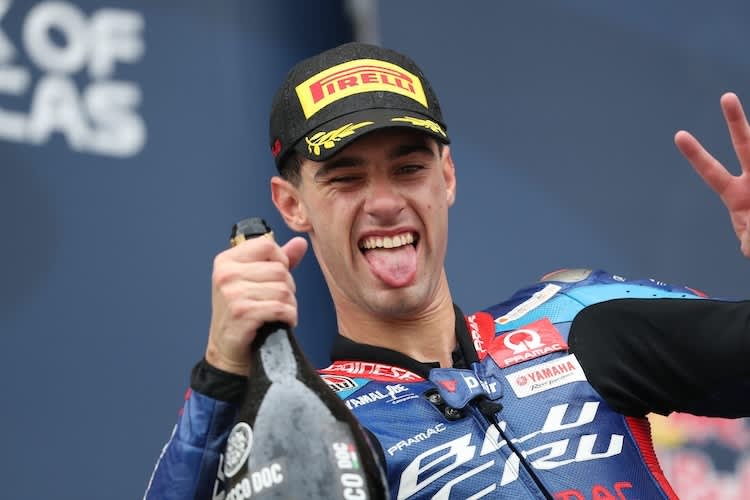 Tony Arbolino war auf Siegeskurs, machte aber zu viele Fehler