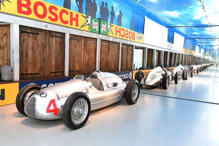 Ein Silberpfeil von Auto-Union