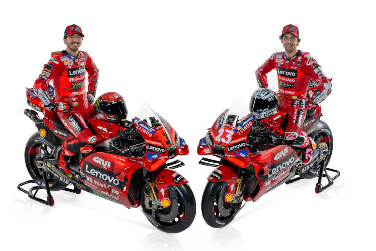 So treten Pecco Bagnaia und Enea Bastianini 2024 auf